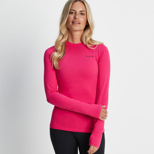 Lingerie, 'Snowdon' Spot Thermal Base Layer Roll Neck