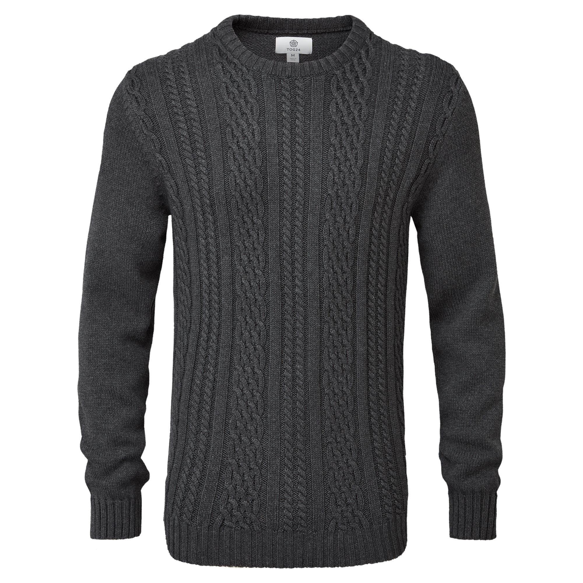 thick knitted jumper mens