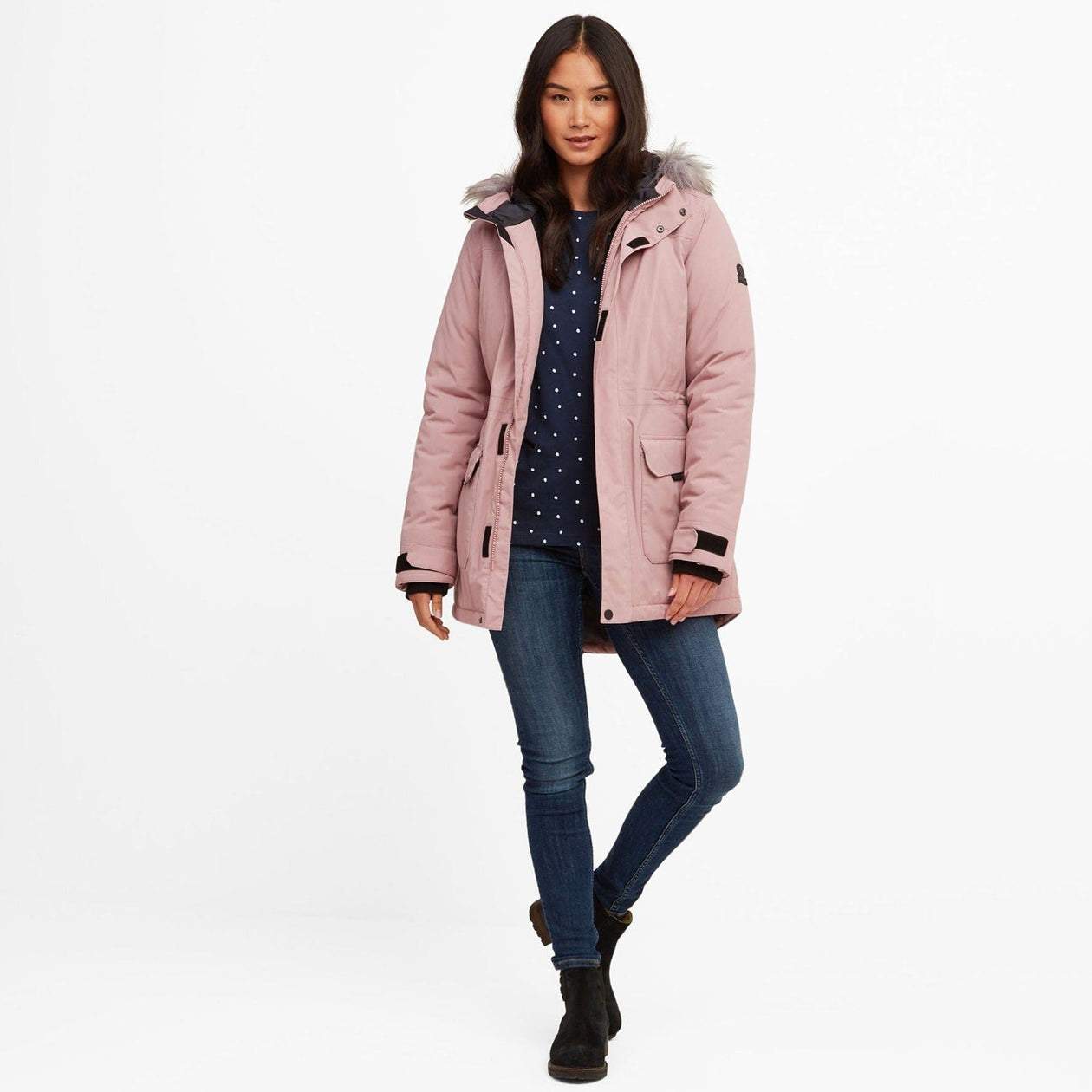 Alderidge Womens Waterproof Parka - Faded Pink – TOG24