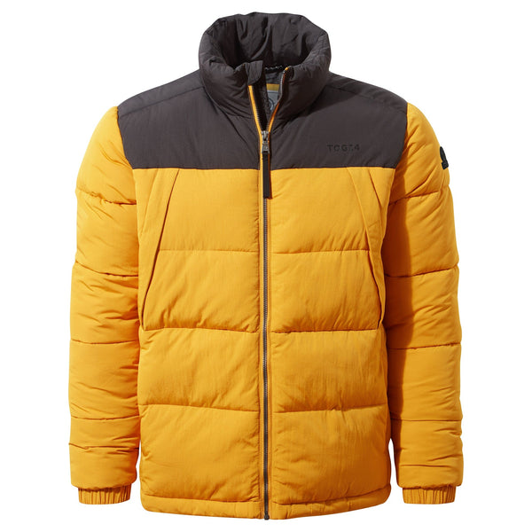 Calverley Mens Golden Yellow & Washed Black Jacket | TOG24