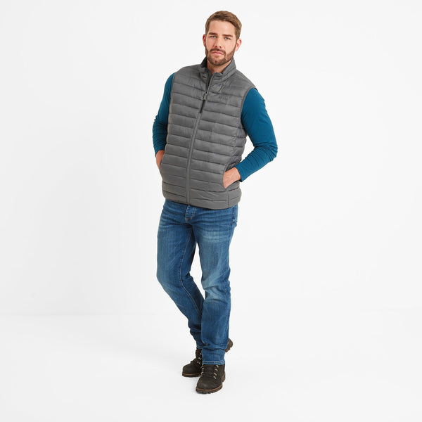 Gibson Mens Steel Insulated Quilted Gilet | TOG24