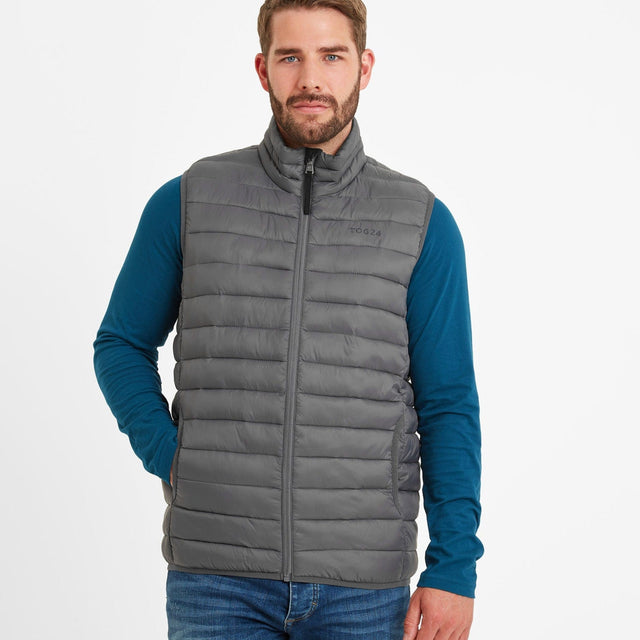 Gibson Mens Steel Insulated Quilted Gilet | TOG24