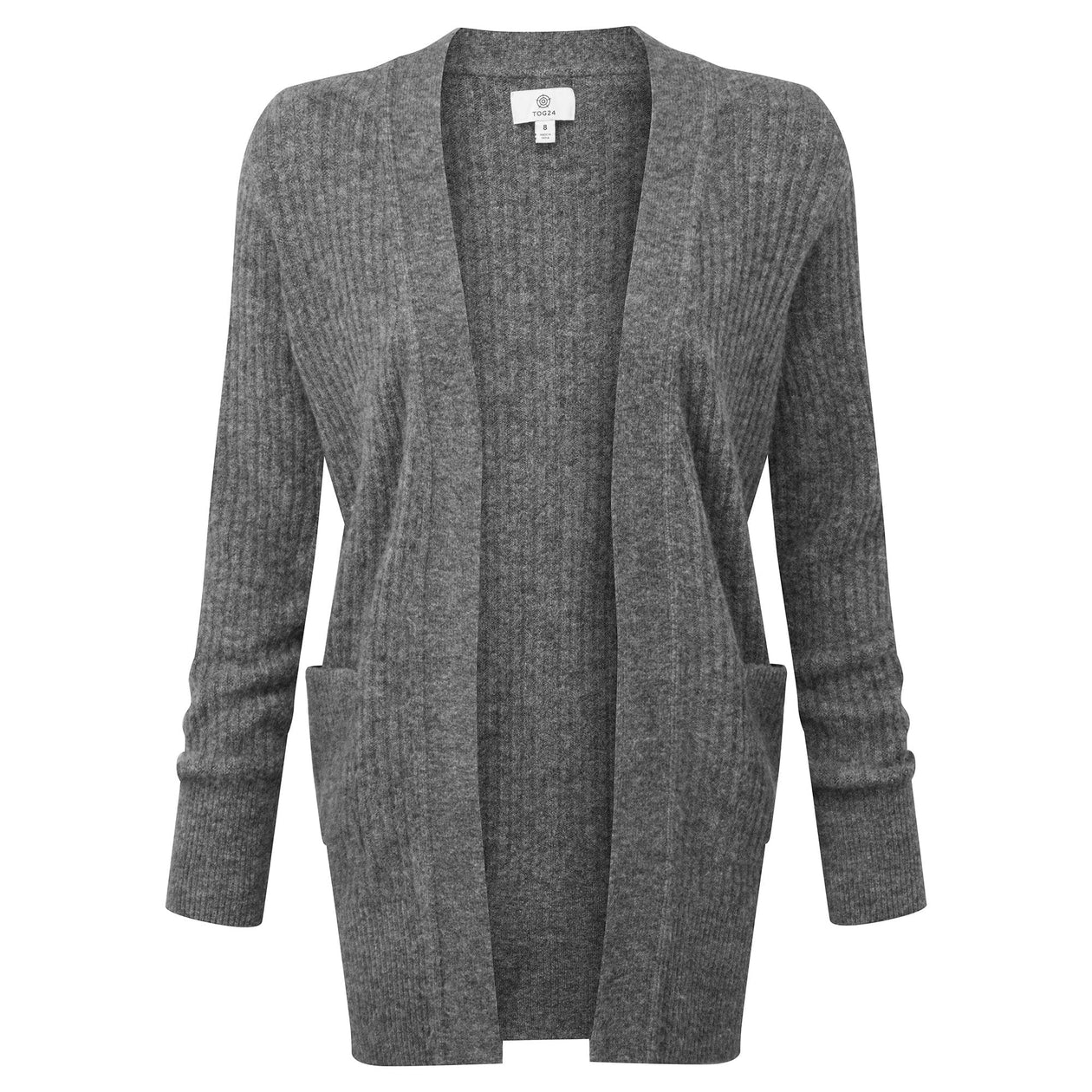 Dark Grey Marl Jennifer Womens Rib 