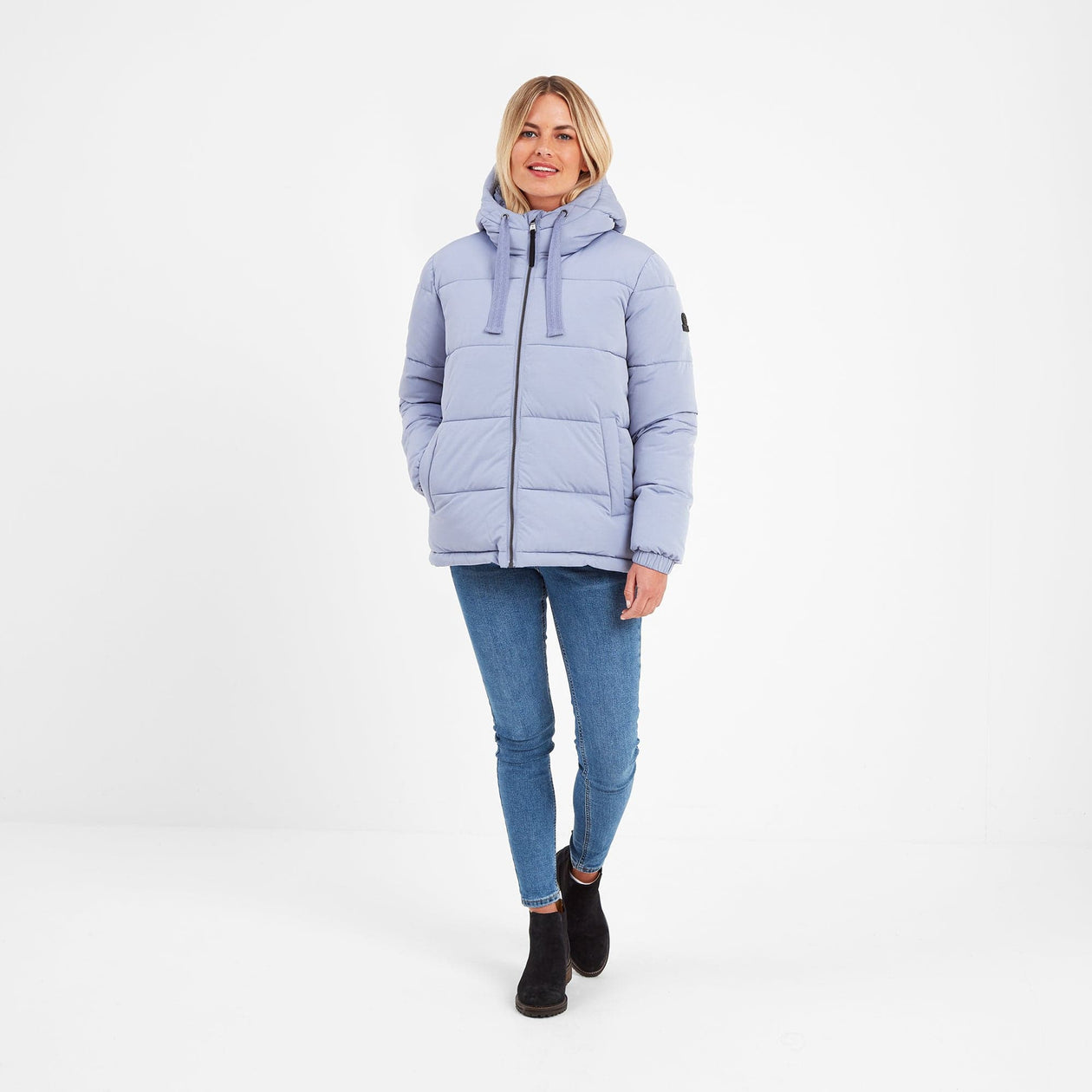 Nostell Womens Thermal Jacket - Dusty Blue image 4