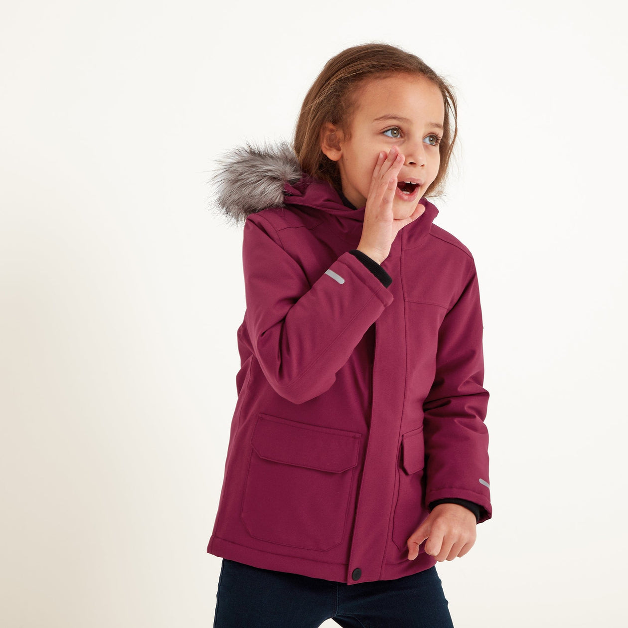 Peckett Kids Raspberry Waterproof Parka Jacket | TOG24
