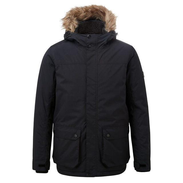 mens waterproof parka coats with fur hood