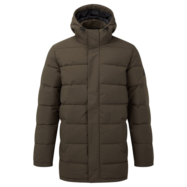 Watson Mens Long Insulated Jacket - Dark Khaki – TOG24