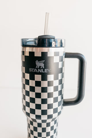 Stanley 40oz Quencher  Engraved with Tiger Lightening Bolt Design