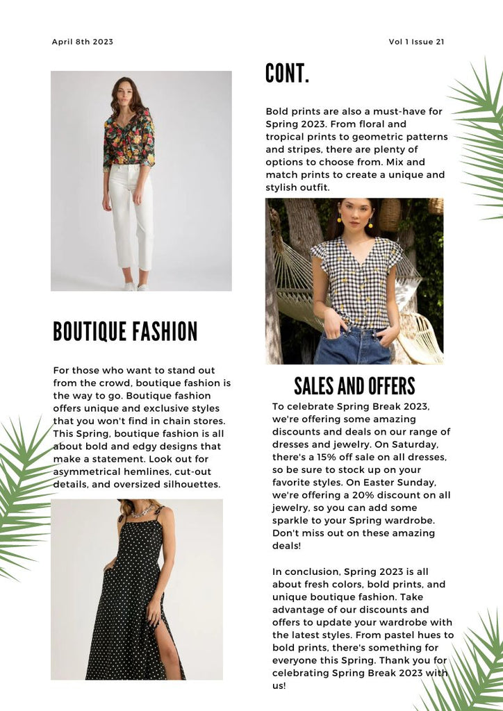 amd boutique spring 2023 fashion trends updates