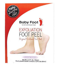 Baby foot exfoliant for feet