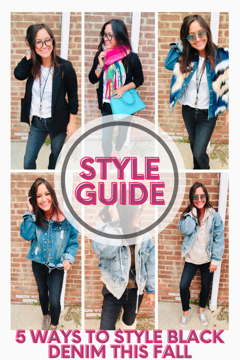 style guide - black jeans style - fall fashion - fall must haves