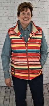 STS Ranch Sealy Vest Red Serape