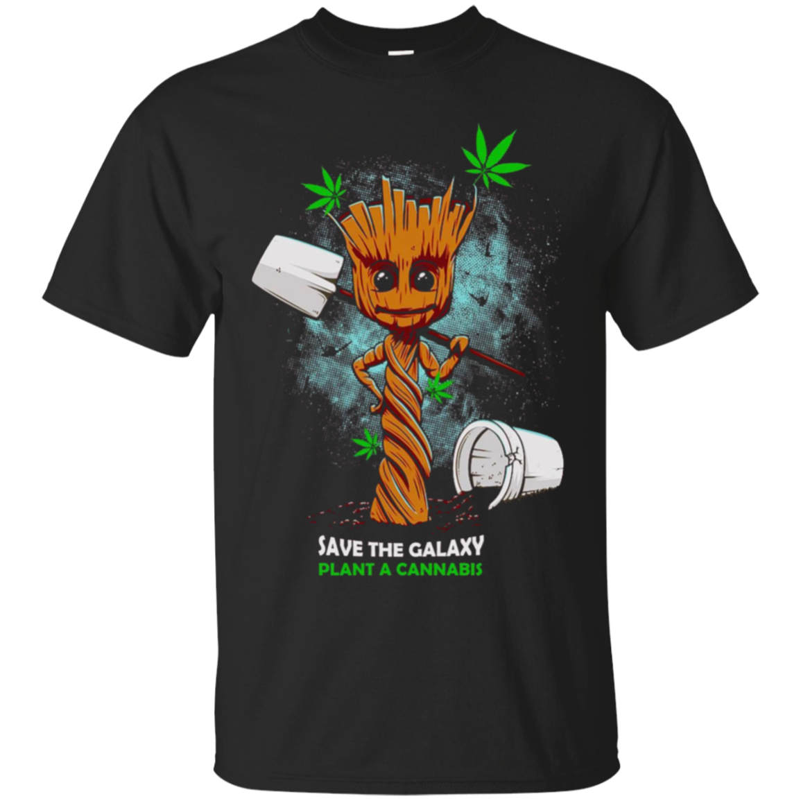 Save The Galaxy Plant A Cannabis G200 Ultra T-shirt