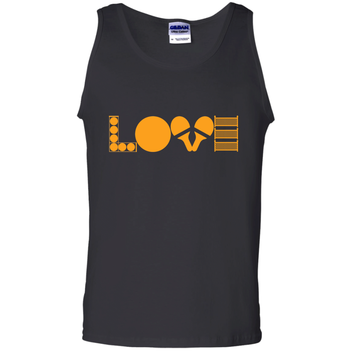 Top Sale Love Killer Table Tennis Tank Top Shirts