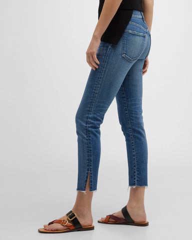 moussy appleton cropped skinny jeans at west2westport.com