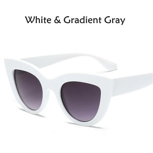 Cat Eye Sunglasses Tinted Color