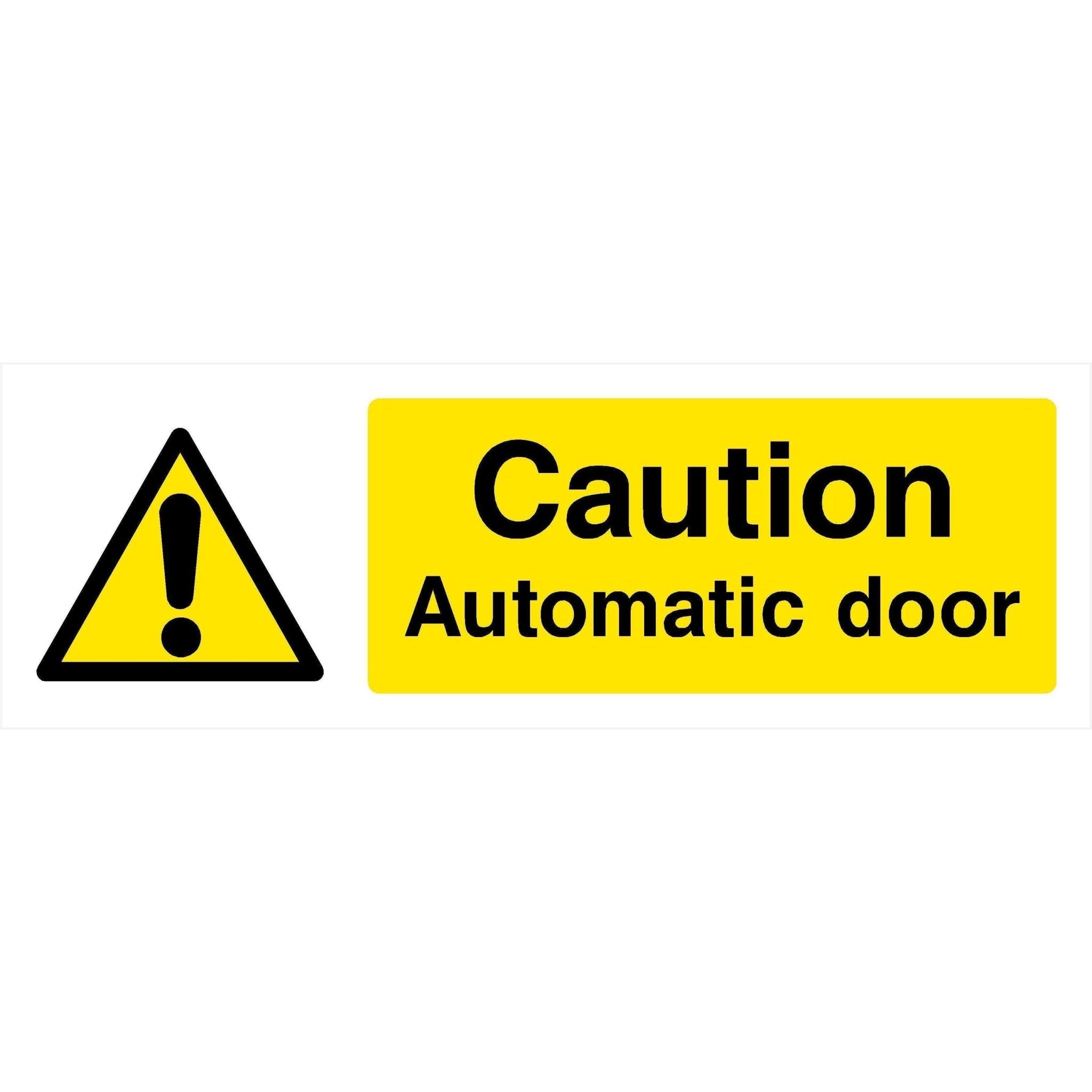Automatic Door Sign