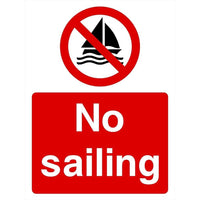 No Fishing from Dock 18 inchx24 inch Aluminum Sign