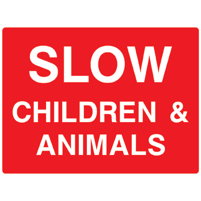 Wild Animals Sign