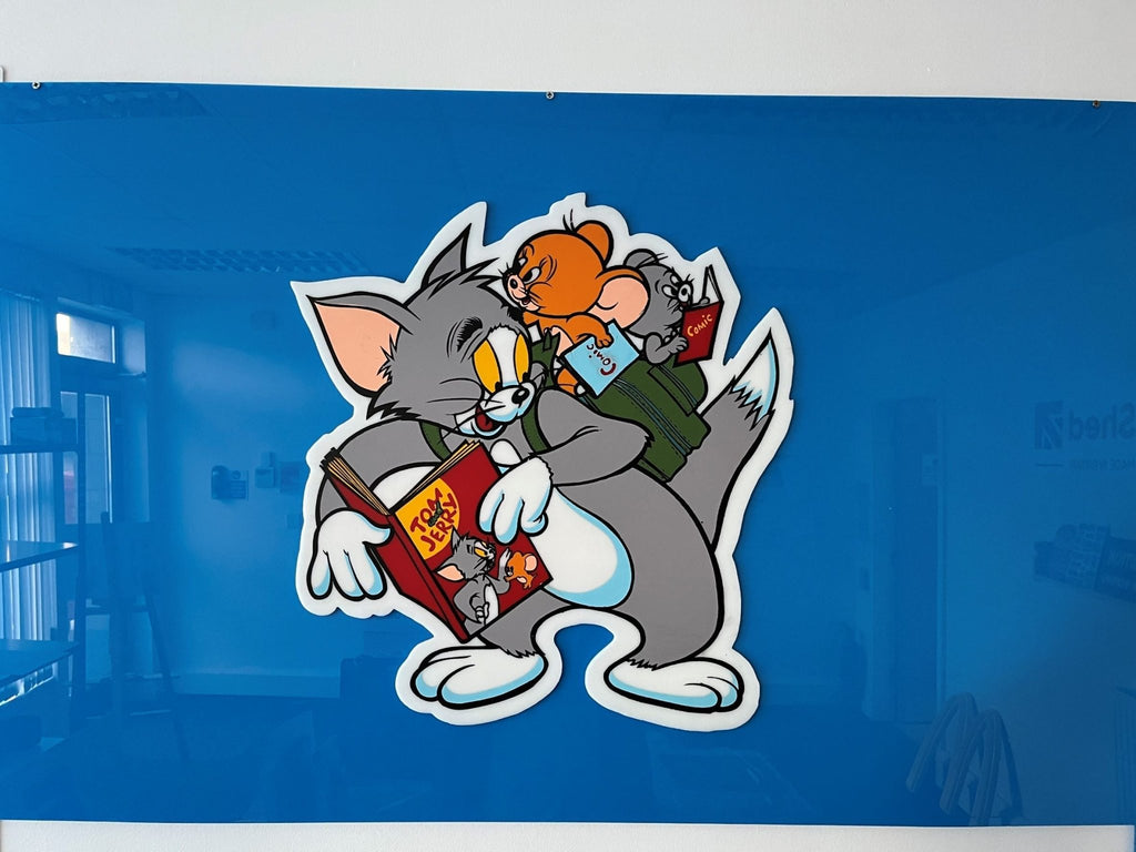 Bugs Bunny Original Warner Bros Perspex Sign Front