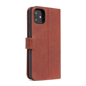 Decoded Leather Wallet for iPhone 12 Pro Max - Brown