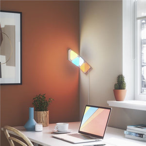 Nanoleaf Smart LED Panels Shapes Mini Triangles Starter Kit 5 Pack