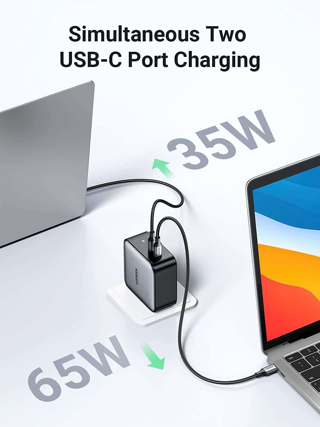 Chargeur 5 ports USB dont 1 USB-C Anker PowerPort+ compatible Xiaomi Mi  Notebook Air à 29€99 @