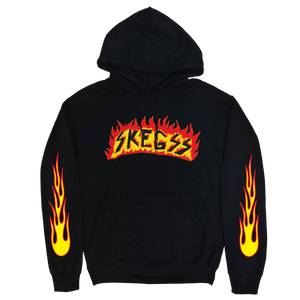 black flame hoodie