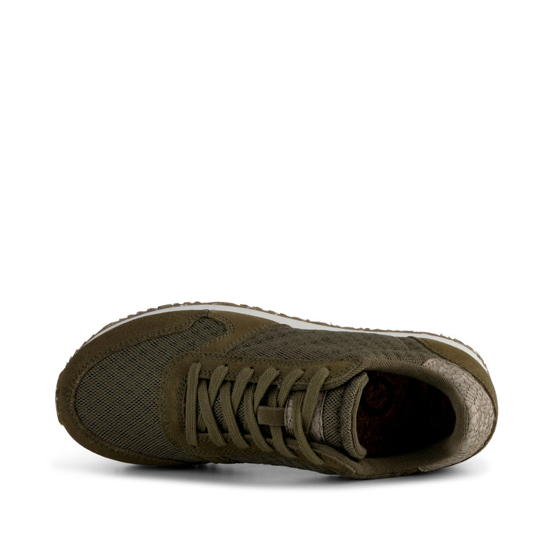 Ydun Suede Mesh II - Dark Olive - Sneakers online hér