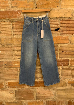 High Rise Wide Leg Jeans