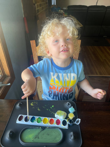 Create Masterpieces With Kids' Silicone Painting Mats - Art Crafts