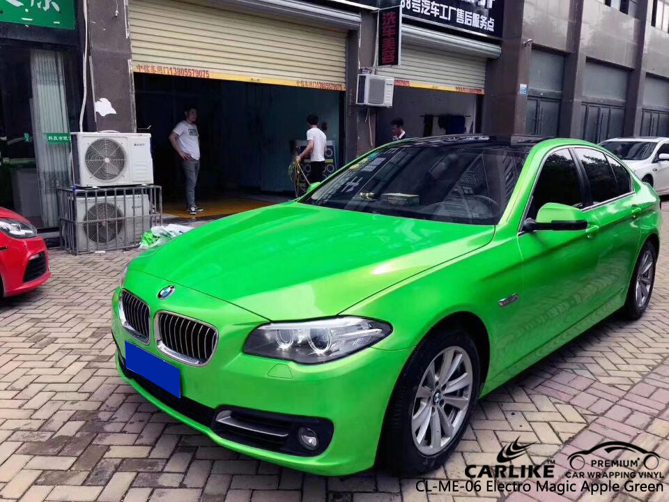 CARLIKE CL-ME-06 MATTE ELECTRO MAGIC APPLE GREEN VINYL