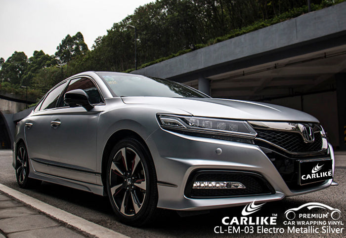 CARLIKE CL-EM-03 SILVER MATTE ELECTRO METALLIC VINYL