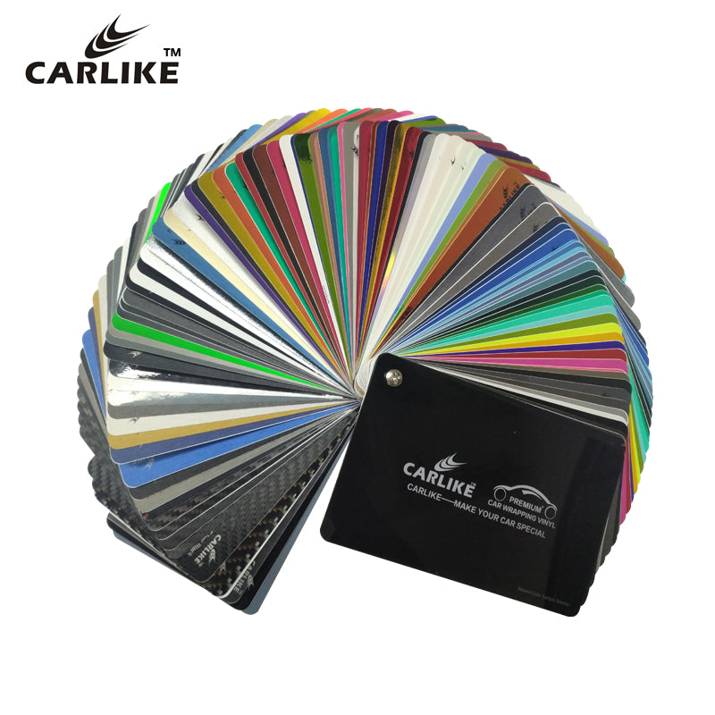 CARLIKE car wrap vinyl samples