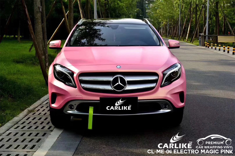 CARLIKE CL-ME-04 MATTE ELECTRO MAGIC PINK VINYL