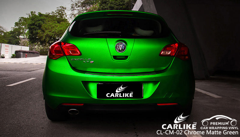 CARLIKE CL-CM-02 CHROME MATTE GREEN VINYL