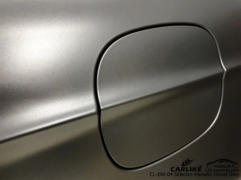 CARLIKE CL-EM-04 GHOST GREY MATTE ELECTRO METALLIC VINYL