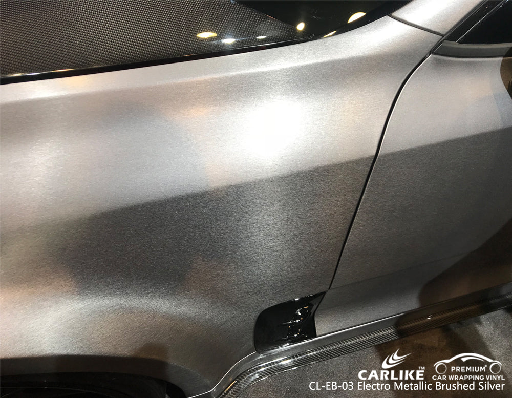 CARLIKE CL-EM-03 SILVER MATTE ELECTRO METALLIC VINYL For Wrap Car – CARLIKE  WRAP