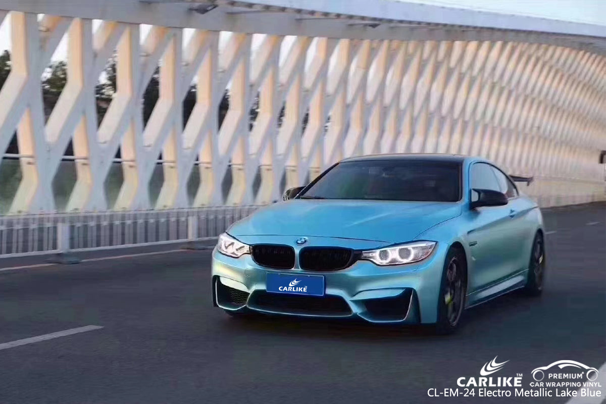 CARLIKE CL-EM-24 LAKE BLUE MATE ELECTRO METALIZADO VINILO BMW