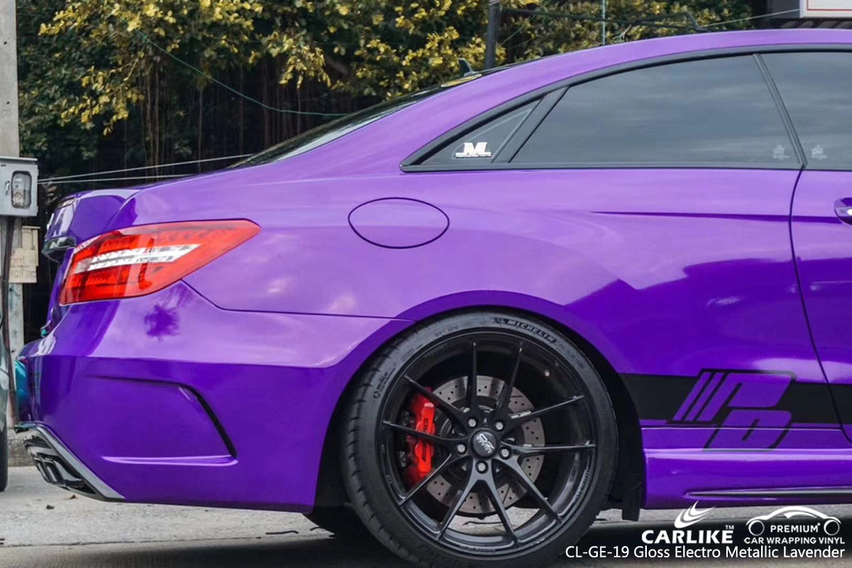 CARLIKE CL-GE-19 GLOSS ELECTRO METALLIC LAVENDER VINYL WRAP MERCEDES-BENZ