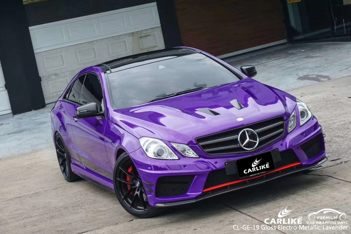 CARLIKE CL-GE-19 GLOSS ELECTRO METALLIC LAVENDER VINYL WRAP MERCEDES-BENZ