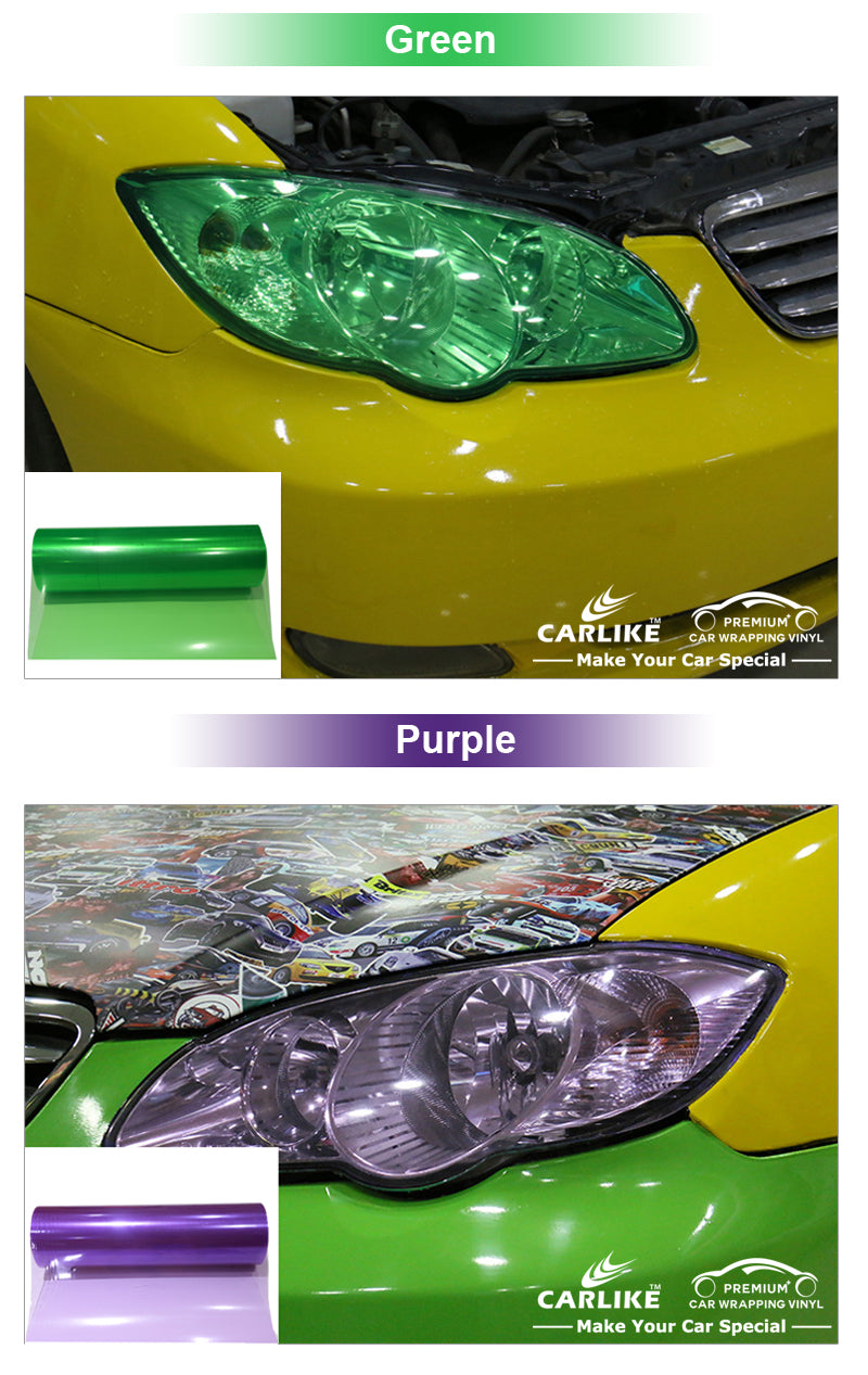 CARLIKE CL-HL-NM Car Headlight Tint Color Film
