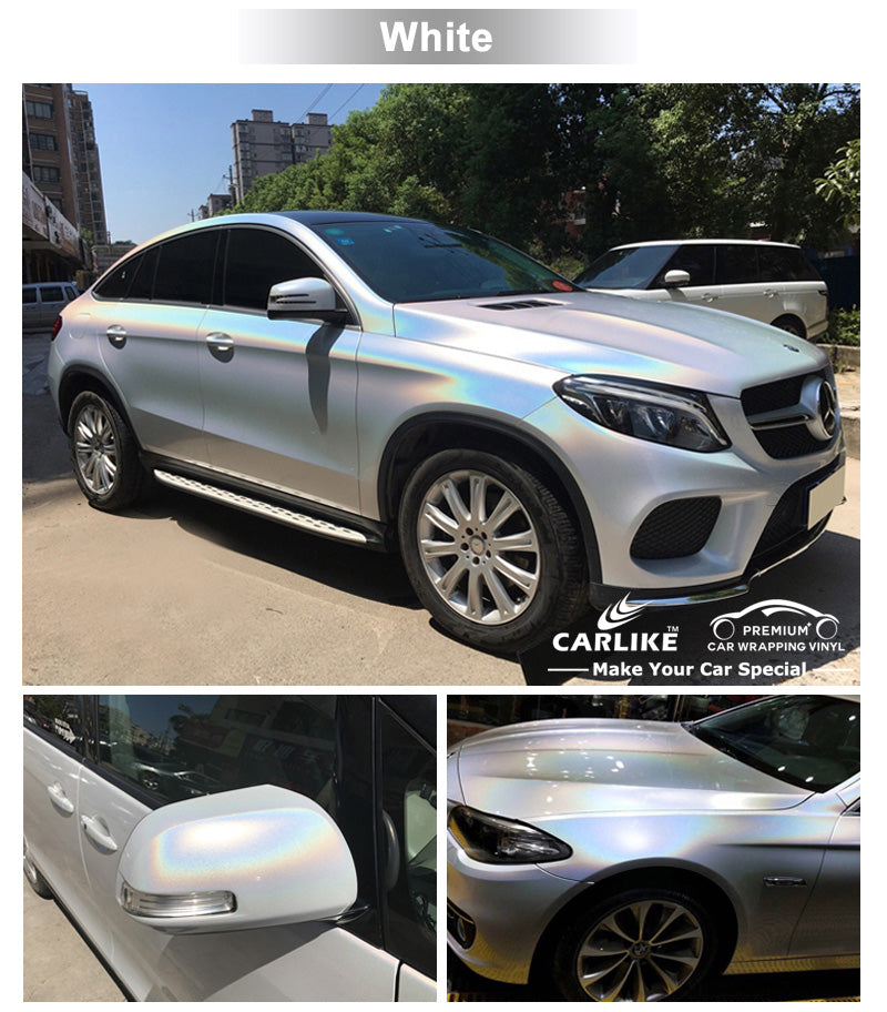 CARLIKE CL-IL Iridiscencia Láser Arco Iris Holográfico Car Wrap Vinilo