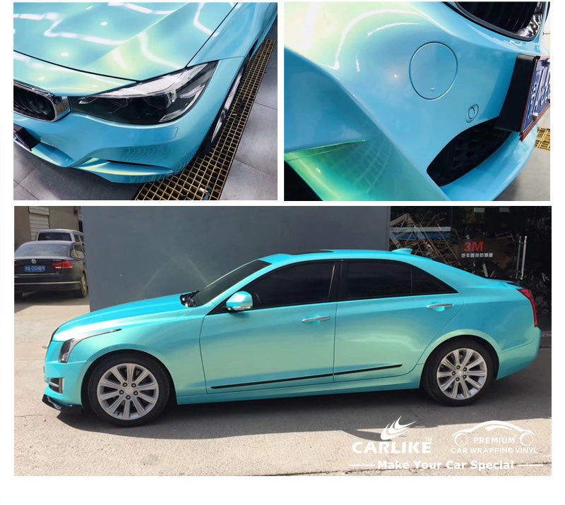 CARLIKE CL-MC Gloss Magic Coral Car Wrap Vinyl Film