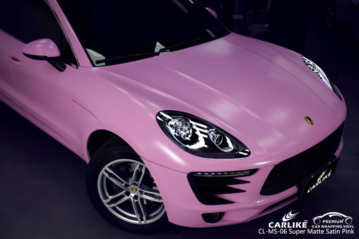 CARLIKE CL-MS-06 VINILO ROSA SATINADO SUPER MATE