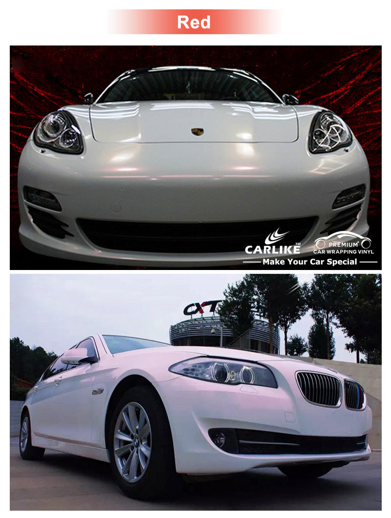 CARLIKE CL-MW Magic Chameleon Vinilo envolvente para carrocería de coche, color blanco