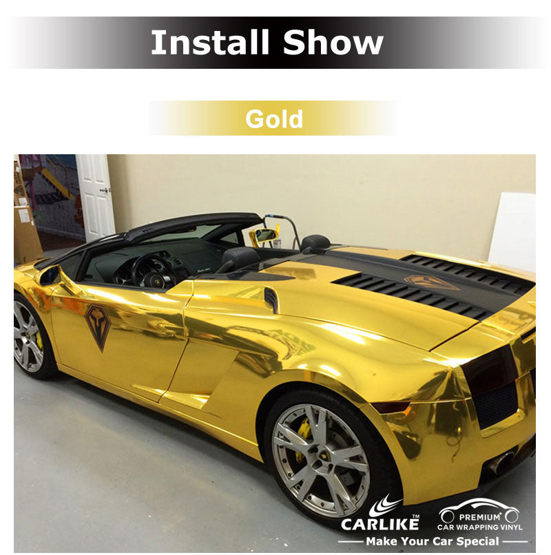 CARLIKE CL-SCM Chrome Mirror Metallic Car Wrap Vinyl