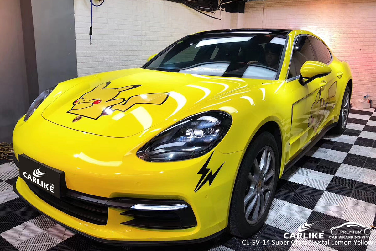 Yellow Lime (VCH412-S) Vinyl Wrap