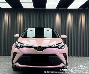 CARLIKE CL-CC-06 chameleon candy magic pink purple for toyota - CARLIKE WRAP