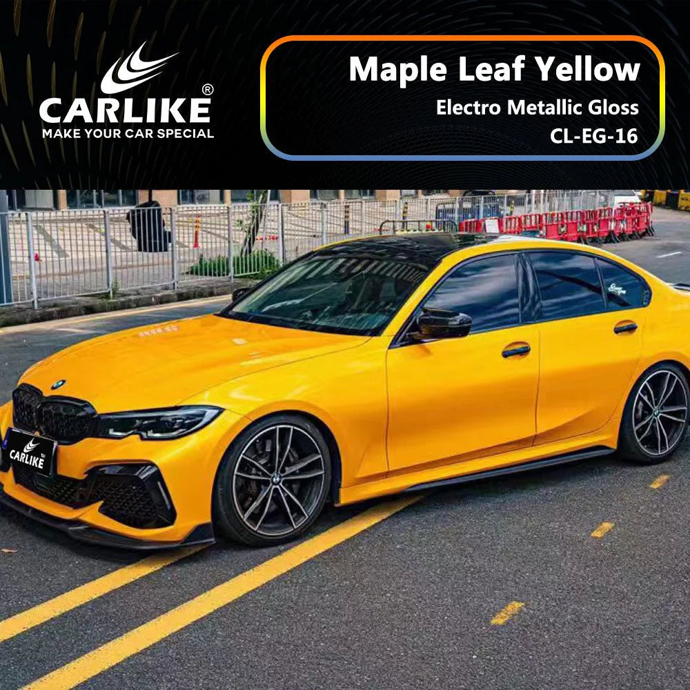 Wrap Your Ride in Sunlight: CARLIKE's Yellow Car Wrap Collection – CARLIKE  WRAP